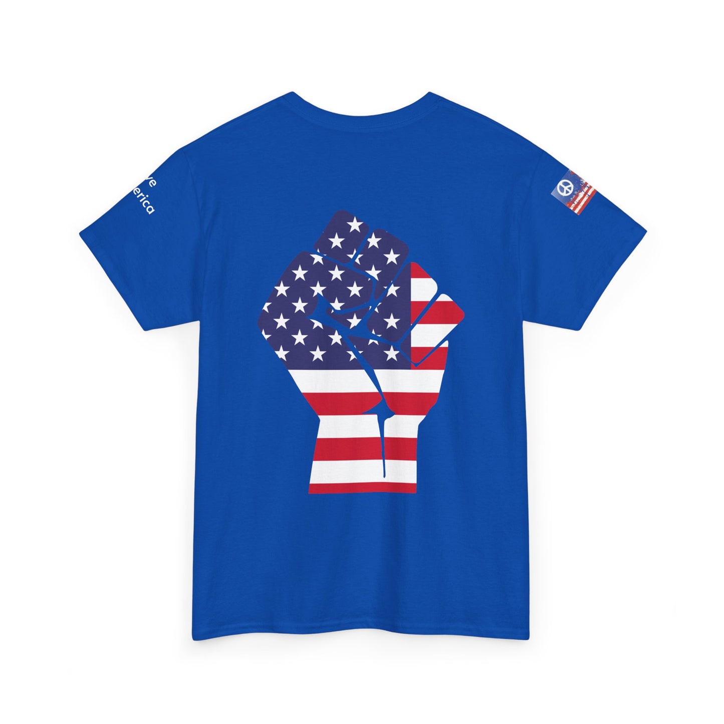 Camiseta del presidente Donald Trump "Amo a Estados Unidos"