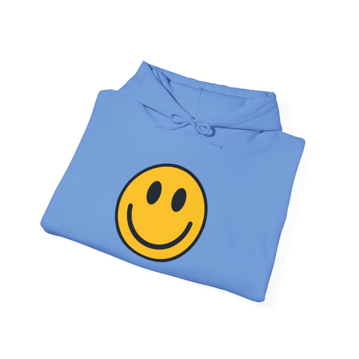 Smiley Face Unisex Heavy Blend™ Hoodie - Happiness and Comfort for Every Occasion