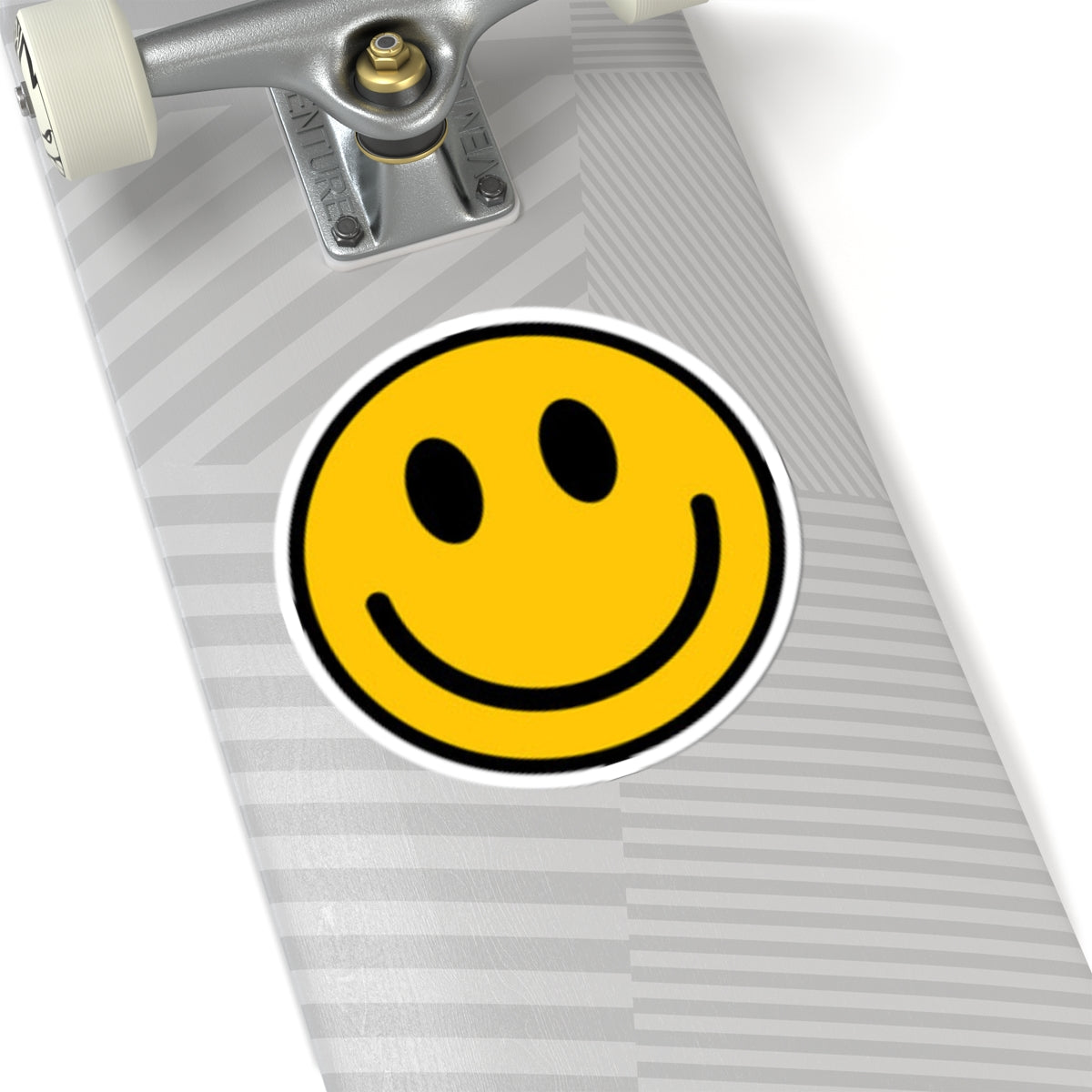 Happy Face Kiss-Cut Stickers | Cheerful Decor, Laptop Stickers, Gift for Friends, Party Favors, Positive Vibes