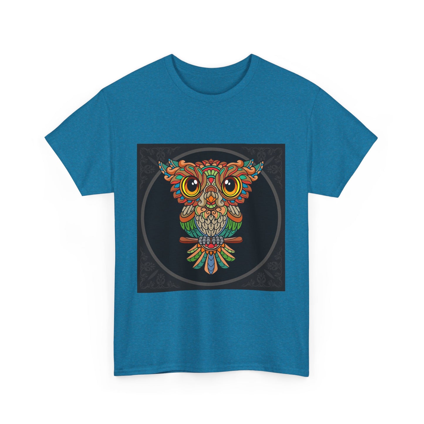 T-shirt Hibou coloré