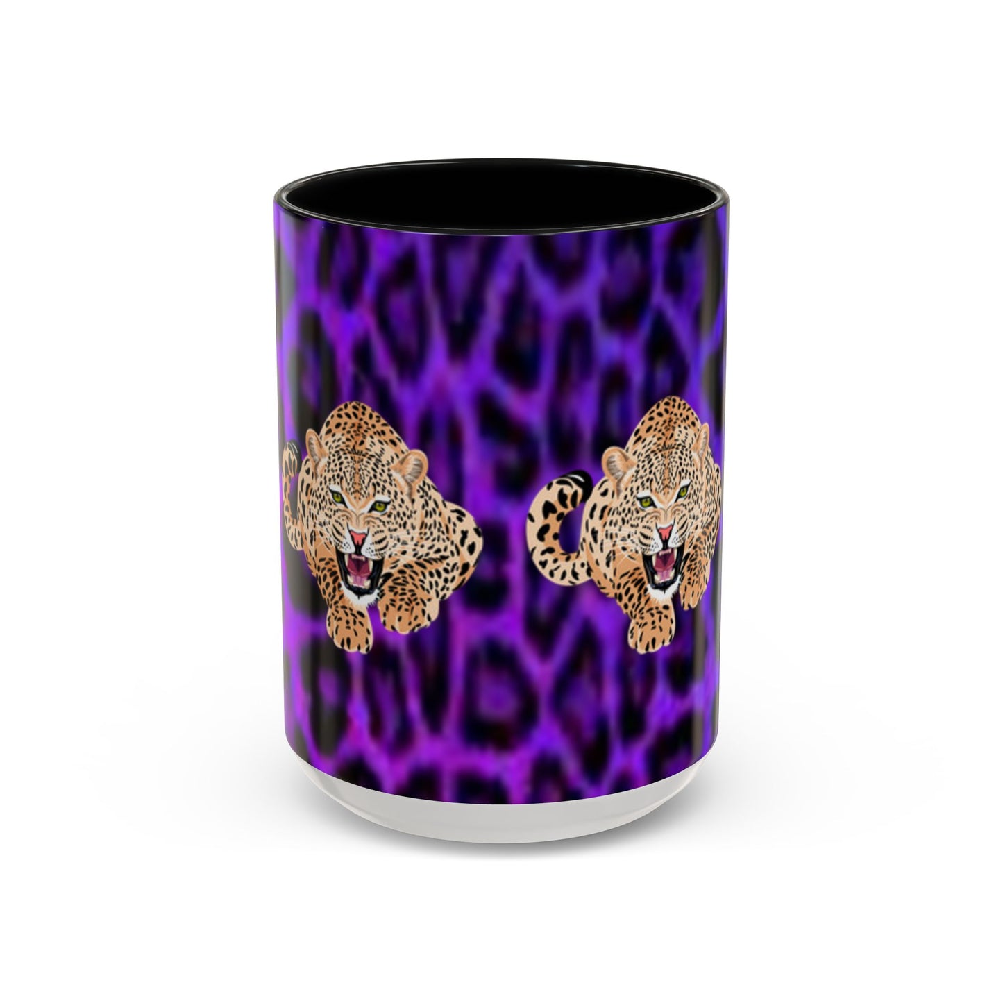 Fierce Leopard Accent Coffee Mug - 11oz & 15oz