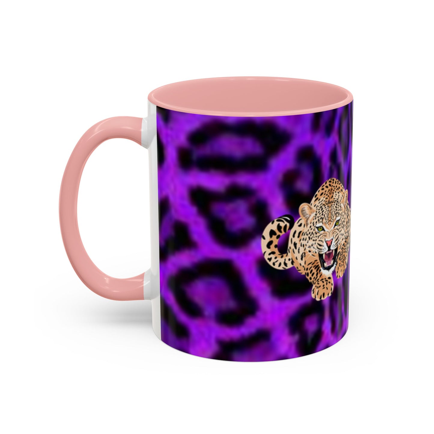 Fierce Leopard Accent Coffee Mug - 11oz & 15oz