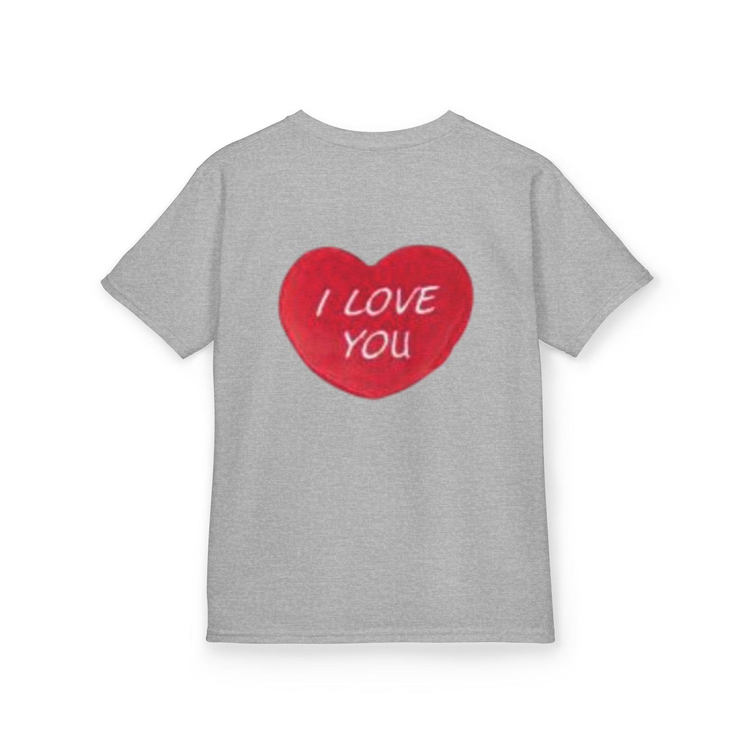 Kids Heart Teddy T-shirt, Cute Teddy Bear Shirt, Valentine’s Day Gift, Love You Kids T-Shirt, Adorable Kids Apparel, Birthday Gift