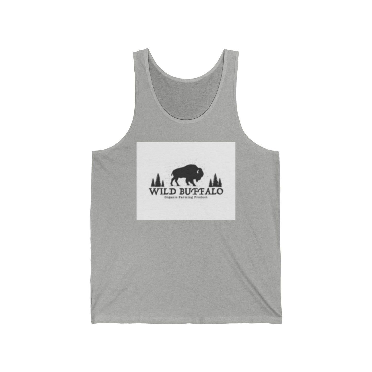 Camiseta unisex de jersey Wild Buffalo - American Spirit Design 