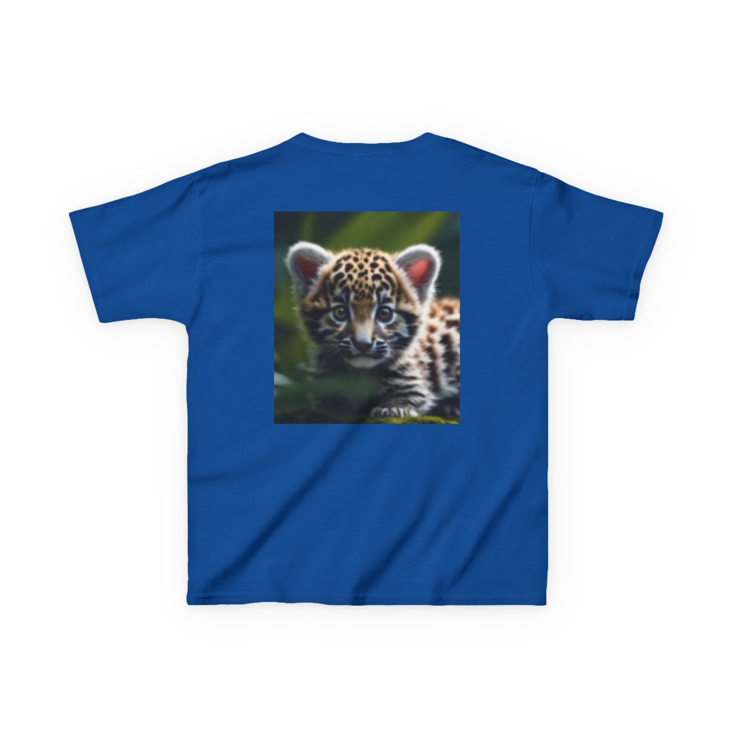 T-shirt enfant motif léopard de la jungle – Un art animalier adorable pour chaque jeune explorateur