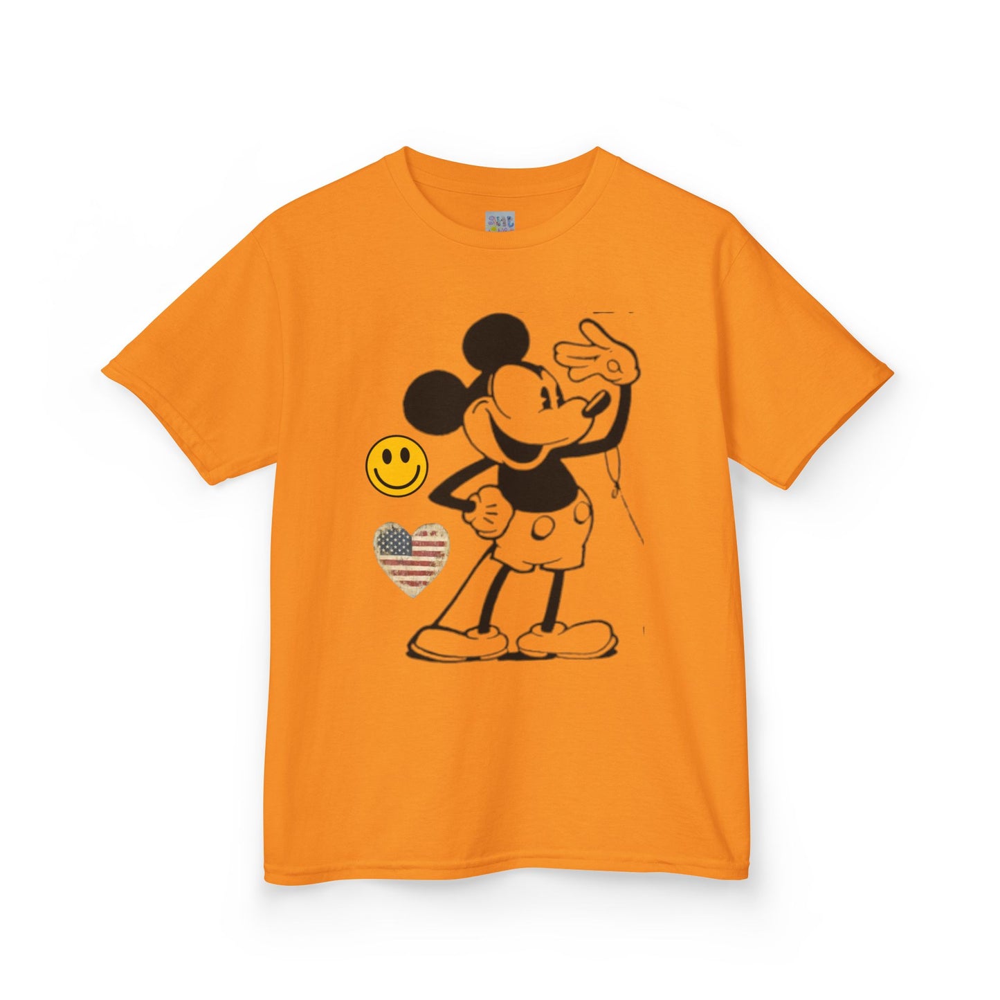 Vintage Mickey Mouse Toddler  & Youth T-shirt, Cute Kids Shirt, Disney Fan Gift, Toddler Spring Wear, Birthday Party Outfit, Childrens Cotton Tee