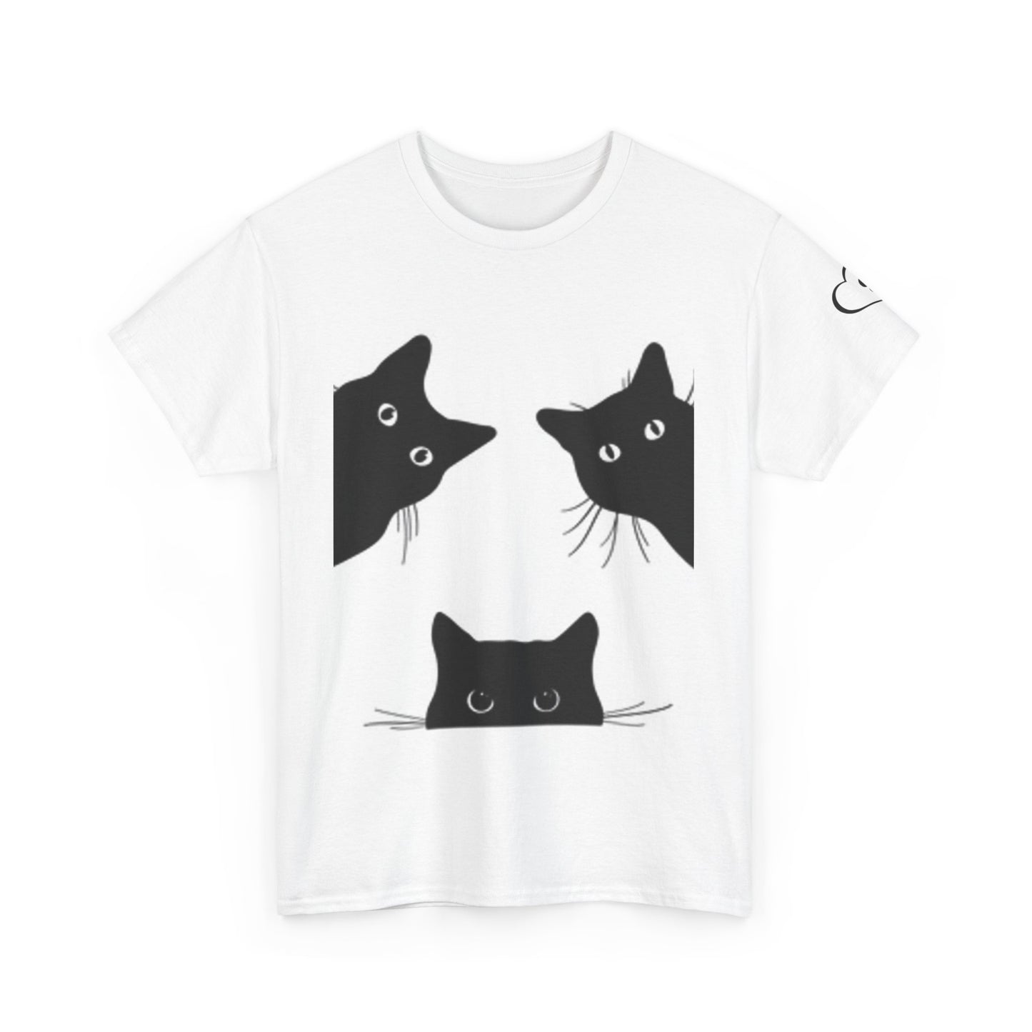 Colorful Cats T-shirt Cat Lovers T-shirt