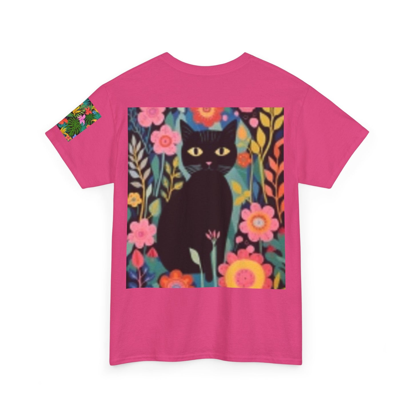 Hand Heart Cat Flowers T-shirt Fabulous Gift!