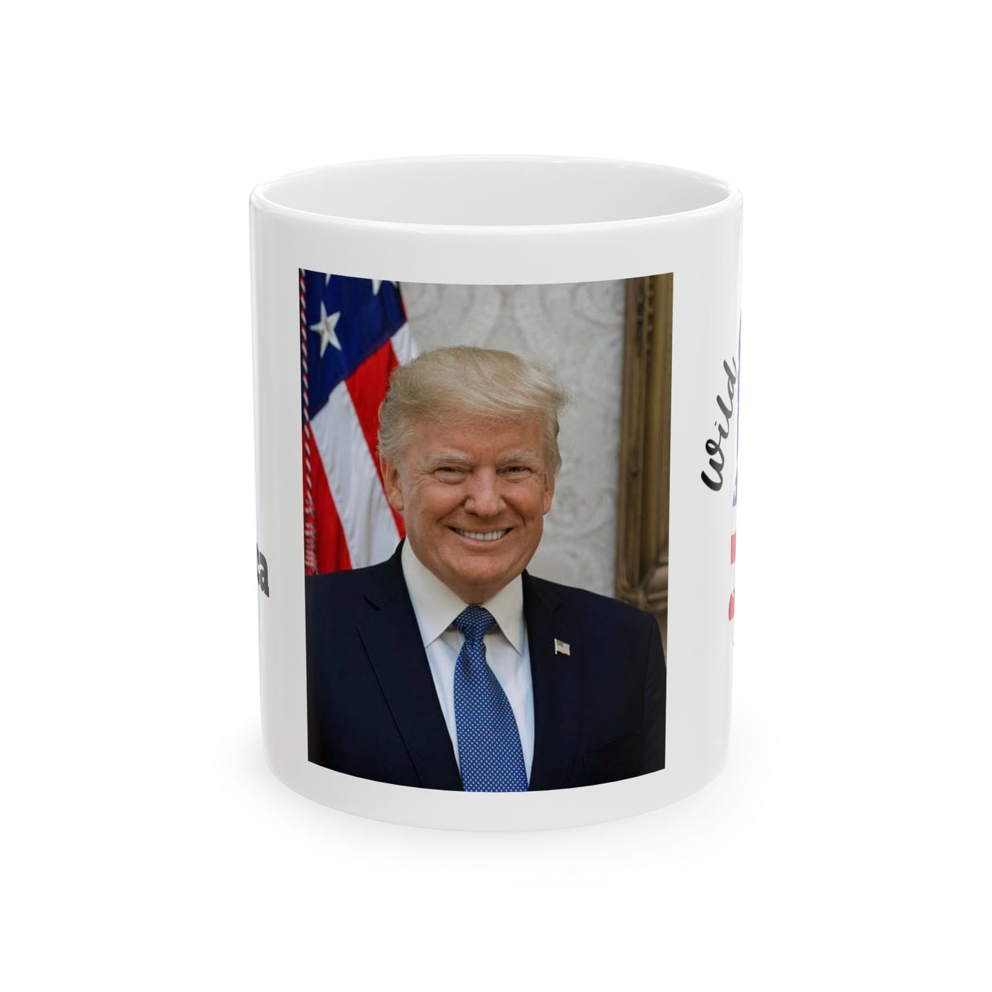 Tasse en céramique, 11 oz Président Donald J Trump J'aime l'Amérique
