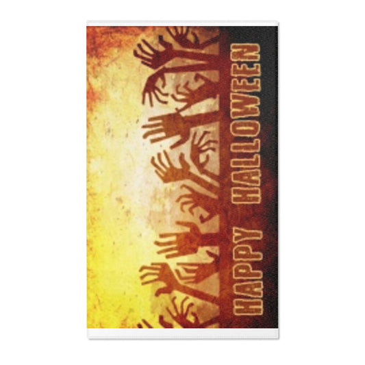 Hands Coming out of ground Area Rugs Halloween