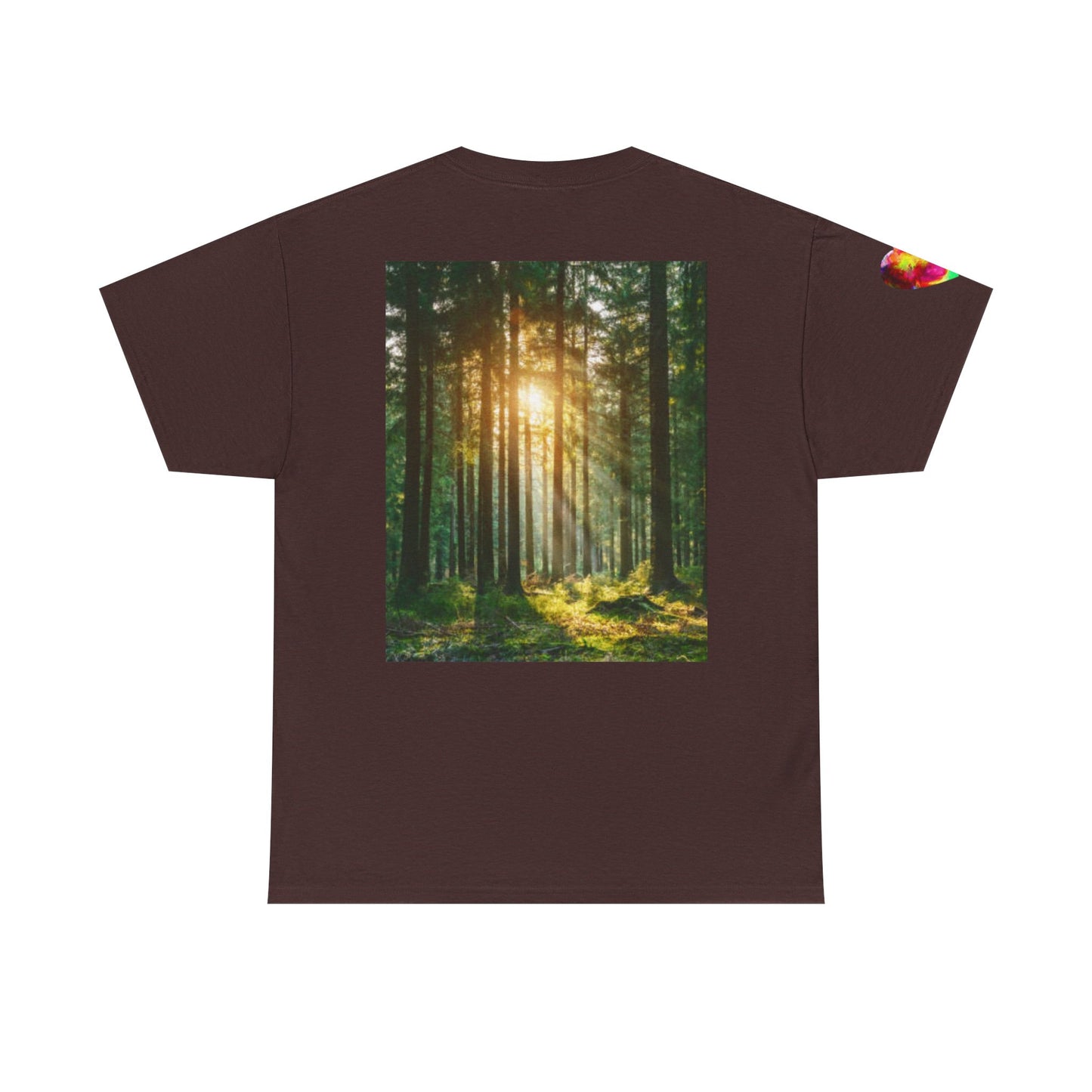 Alligator & Wilderness & Heart T-shirt Hunters Hikers Traveling Camping