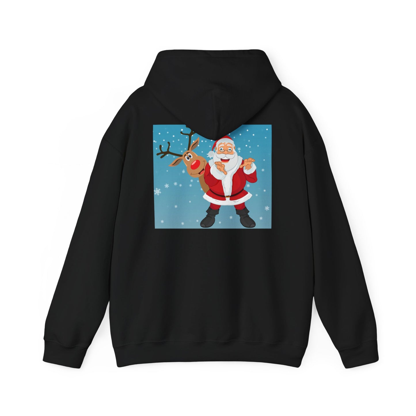 Sudadera con capucha de reno de Papá Noel