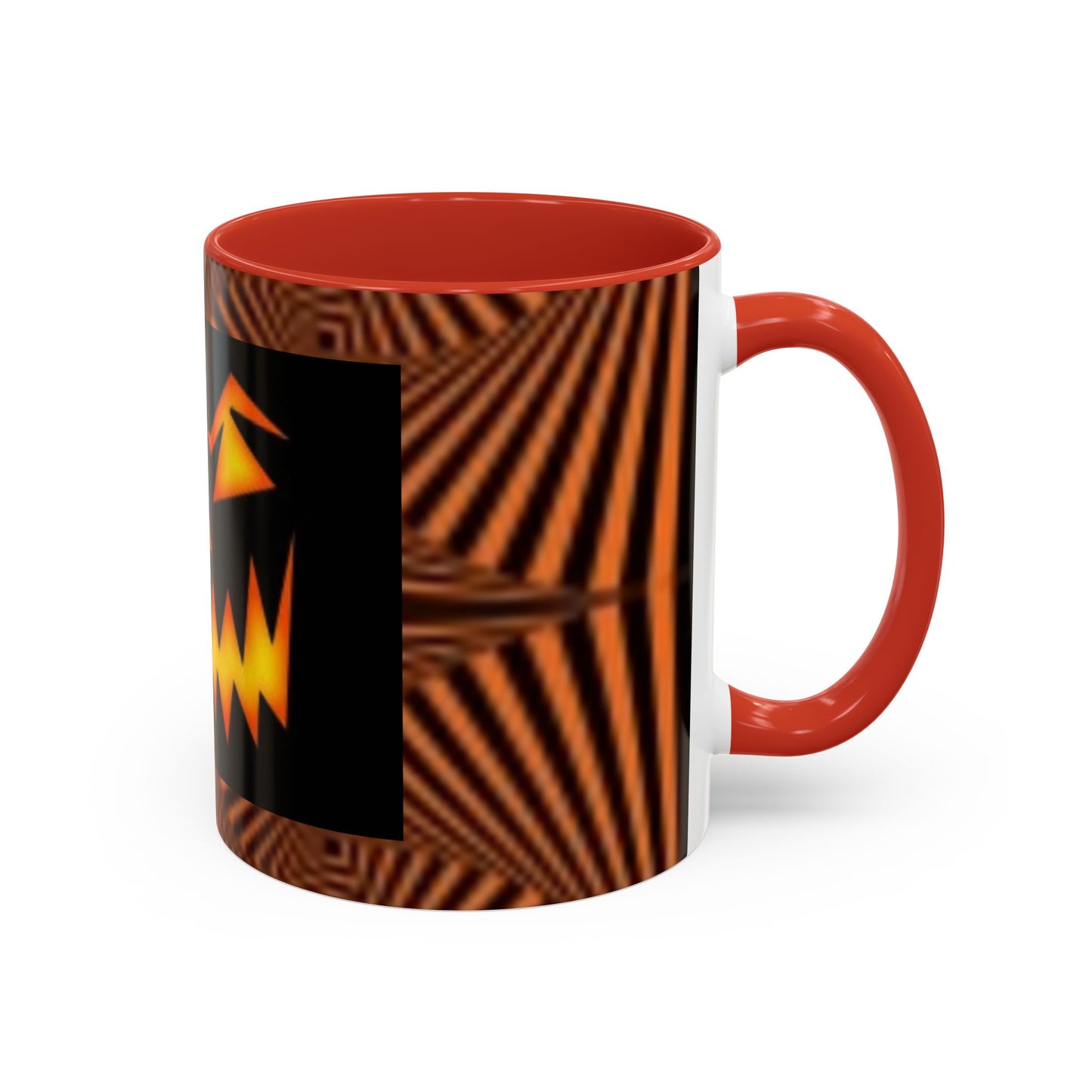 Scary Face Accent Coffee Mug ( 11oz & 15oz) Halloween I Love This Mug!