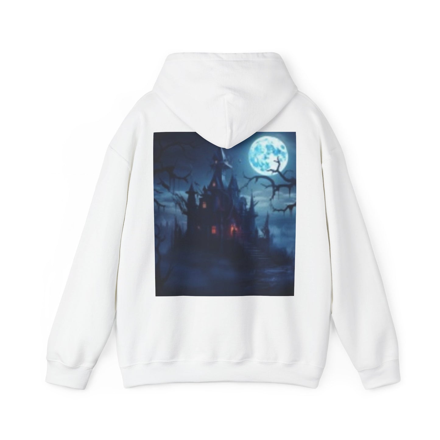 Haunted House & Eye Unisex Heavy Blend Hooded Sweatshirt