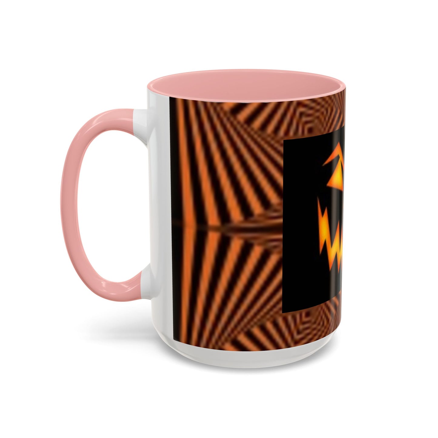 Scary Face Accent Coffee Mug ( 11oz & 15oz) Halloween I Love This Mug!