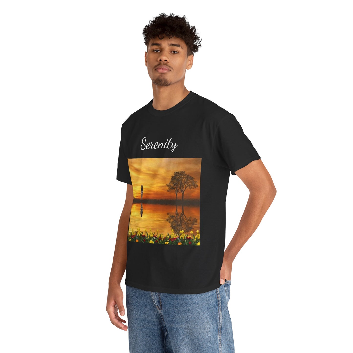 T-shirt Sunset Serenity...Let's watch 1,000 Sunsets around the World!
