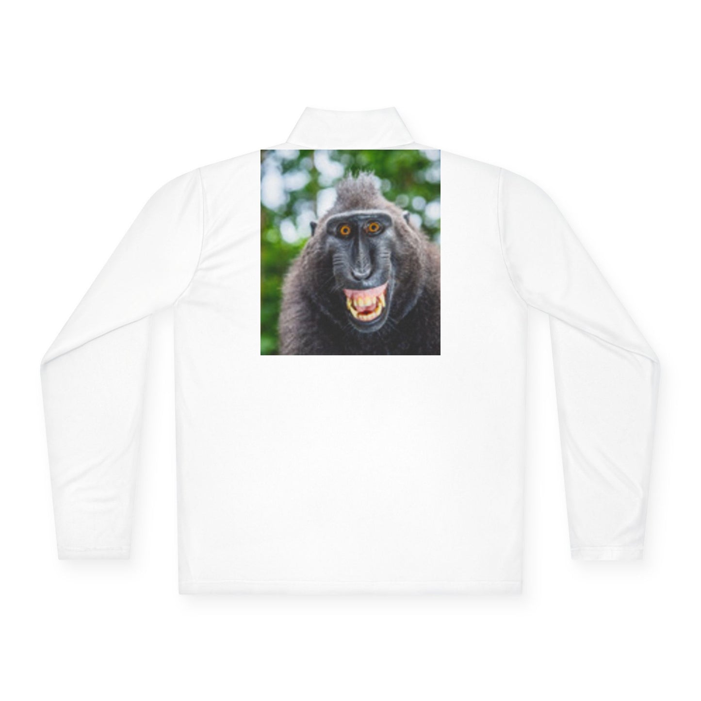 Pull à fermeture éclair quart de tour Singe souriant