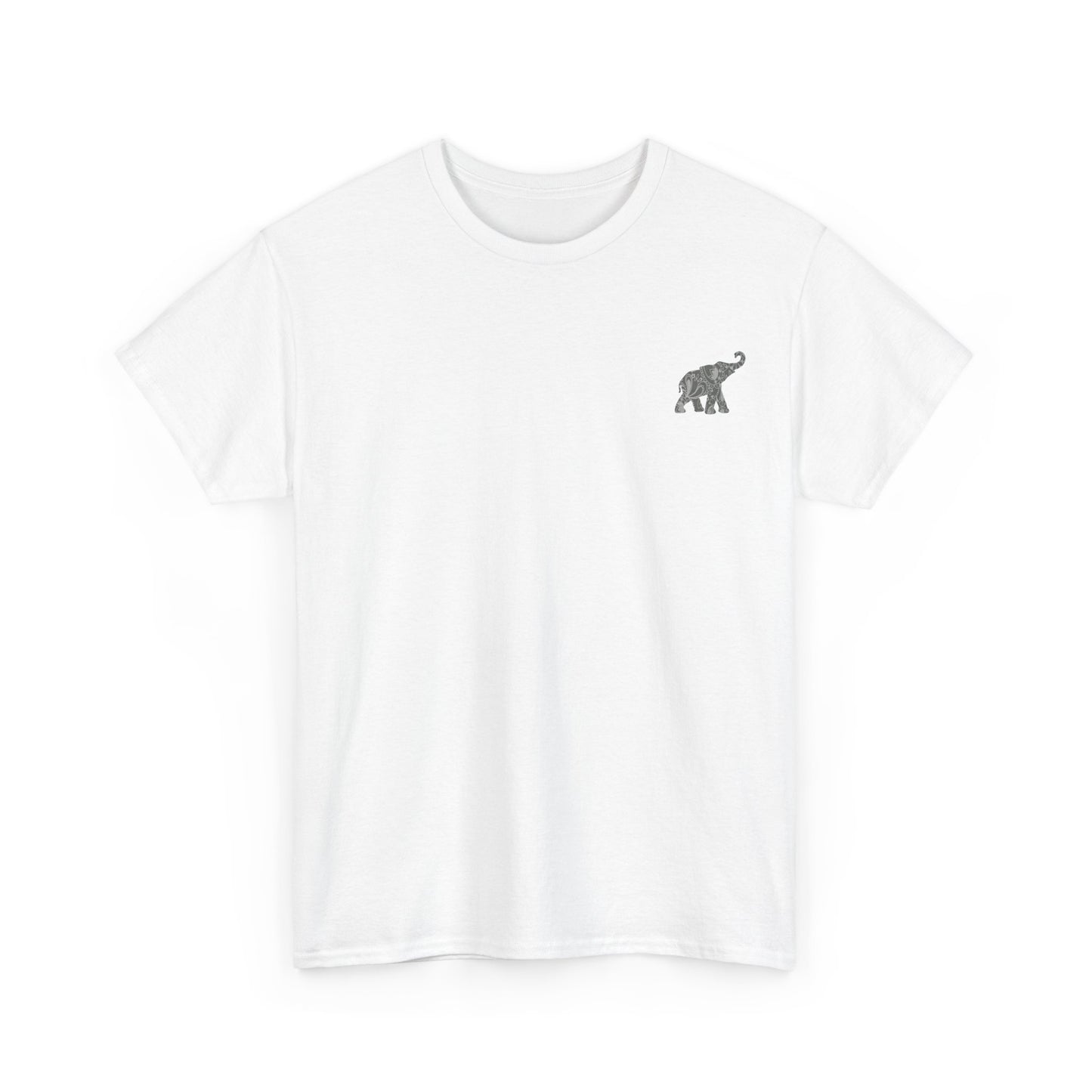 T-shirt unisexe en coton épais 