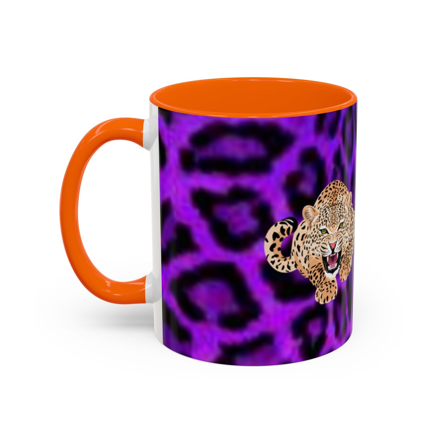Fierce Leopard Accent Coffee Mug - 11oz & 15oz