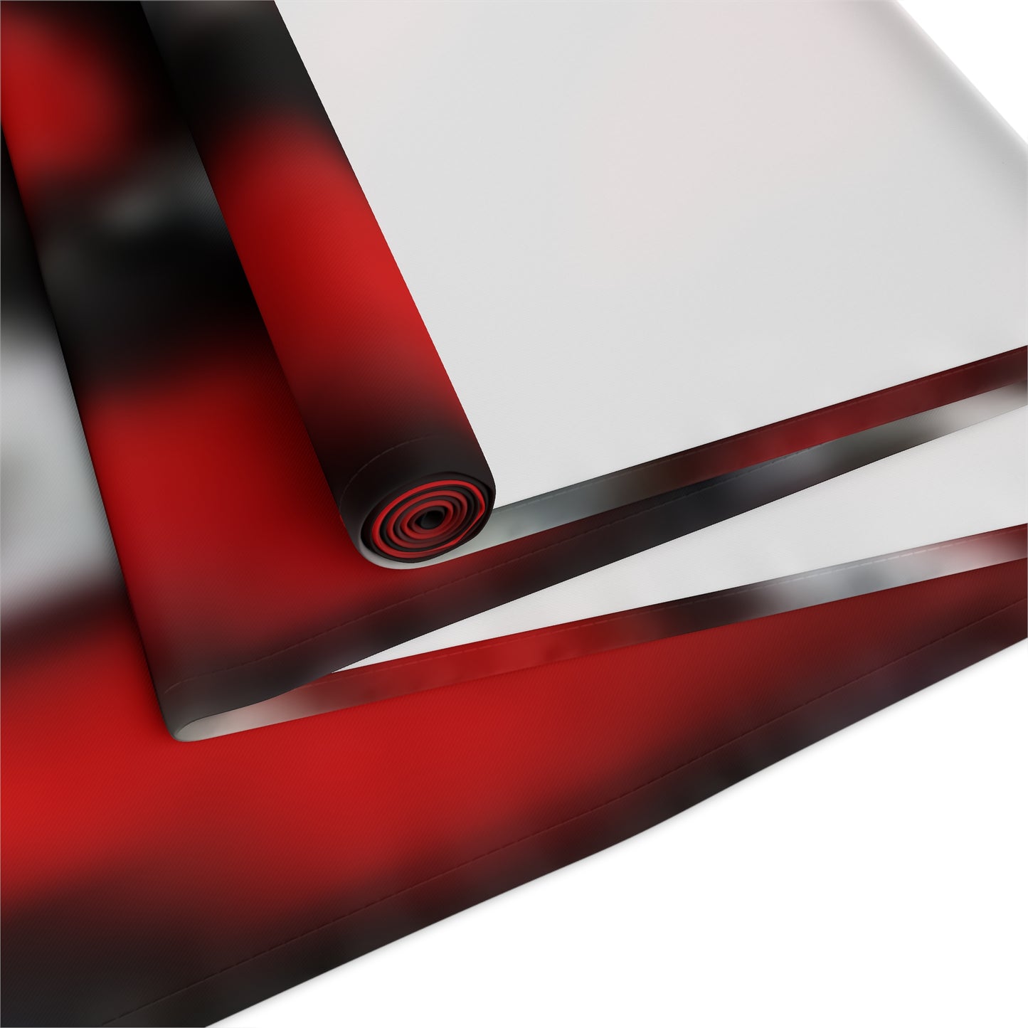 Abstract Coral Table Runner - Modern Home Decor for Stylish Dining