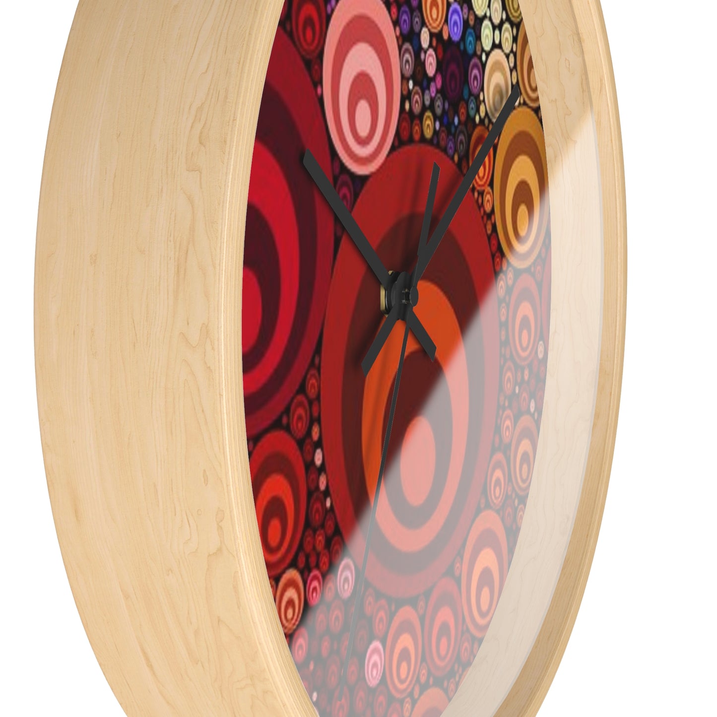 Wall clock Colorful Circles
