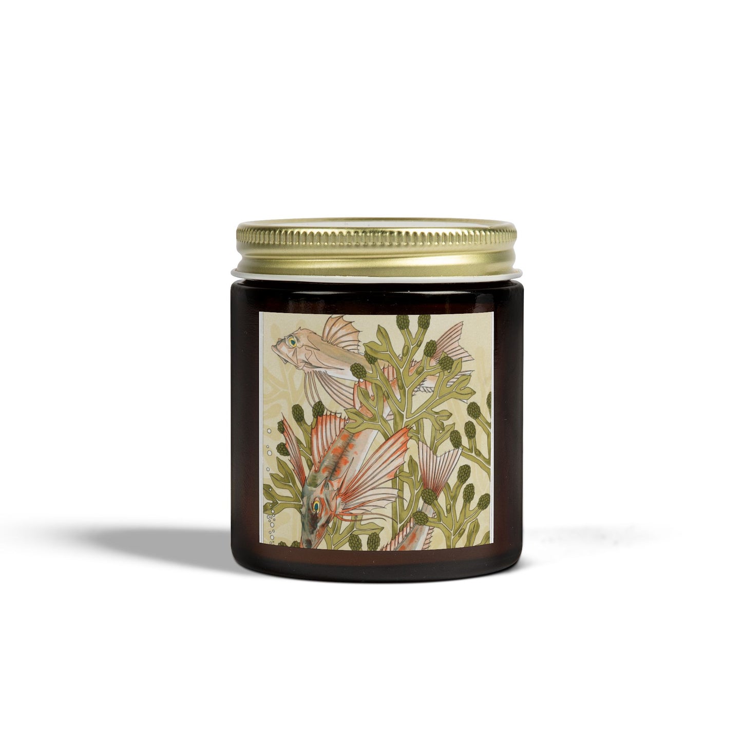 Bougies parfumées, cire de noix de coco et d'abricot (4 oz, 9 oz)