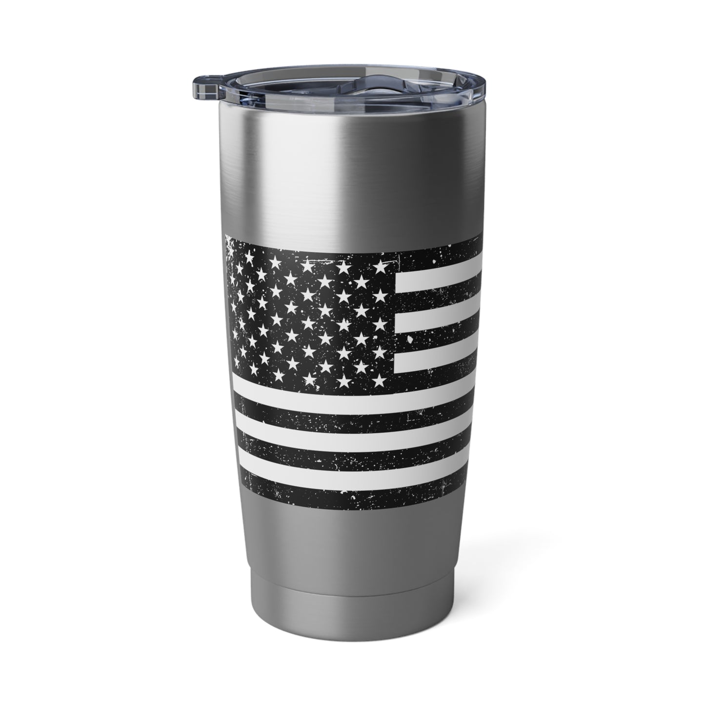 20oz Stainless Steel Travel Tumbler - USA FLAG Fight for our Freedoms