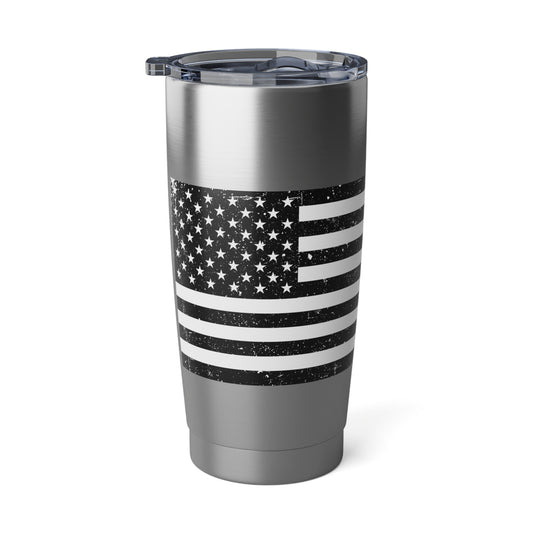 20oz Stainless Steel Travel Tumbler - USA FLAG Fight for our Freedoms