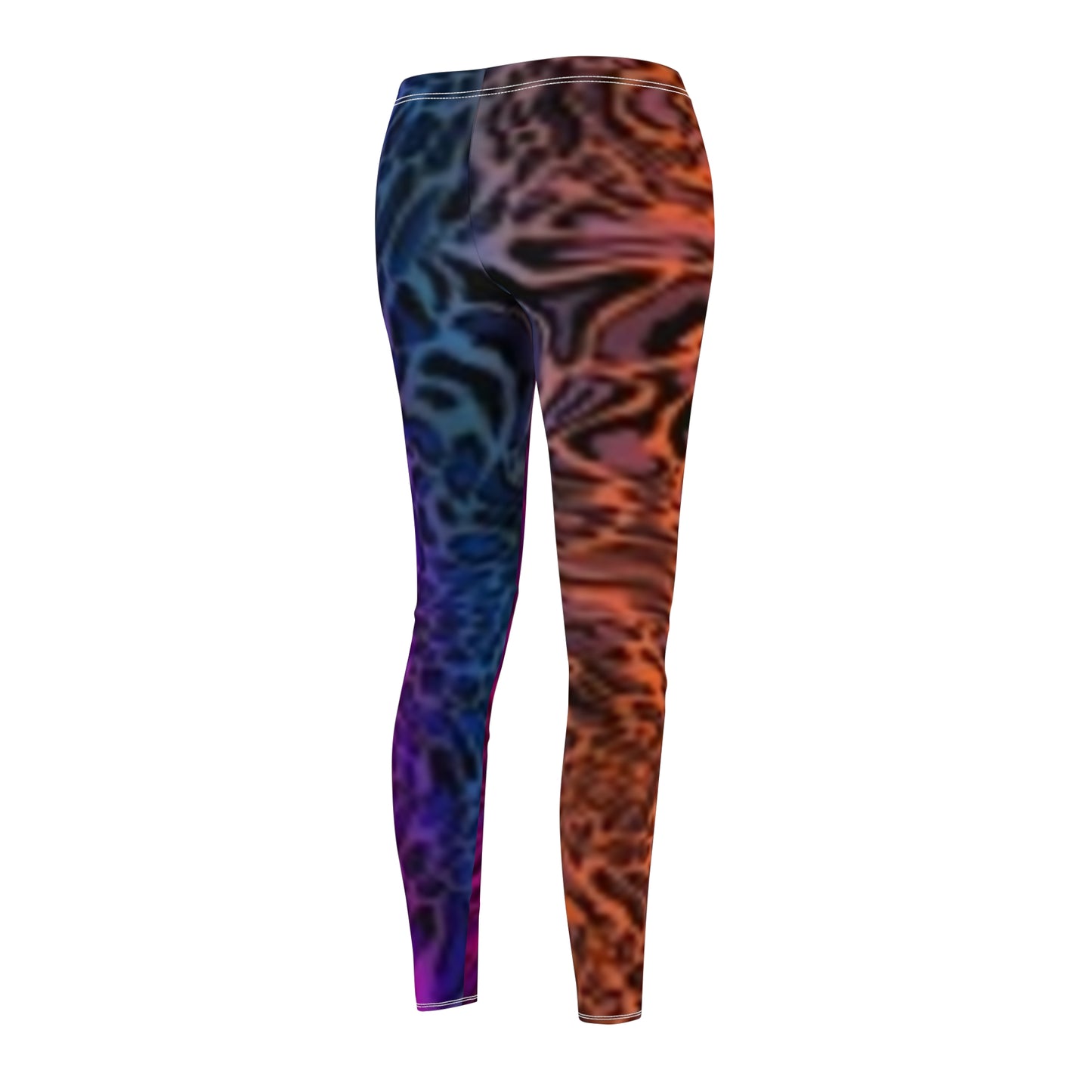 Vibrant Abstract Print Leggings for Women - Stylish & Comfortable Activewear