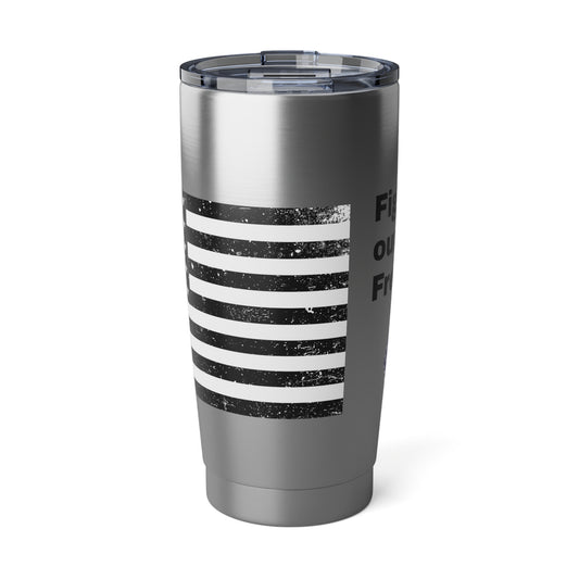 20oz Stainless Steel Travel Tumbler - USA FLAG Fight for our Freedoms