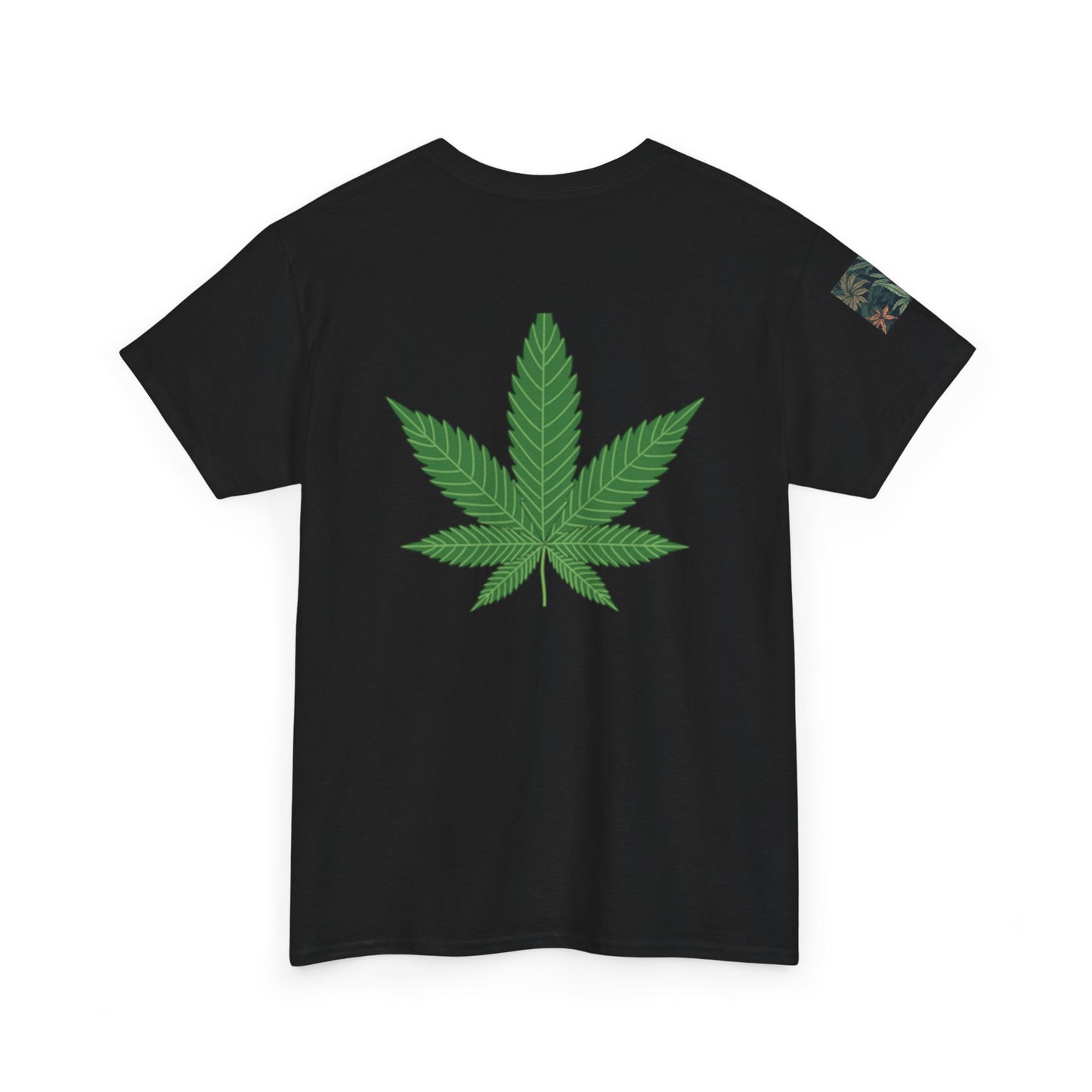 Skull & Marijuana T-shirt, Unisex Tees for Cannabis Lovers, Gift for Smokers, Halloween Costume, Streetwear Fashion