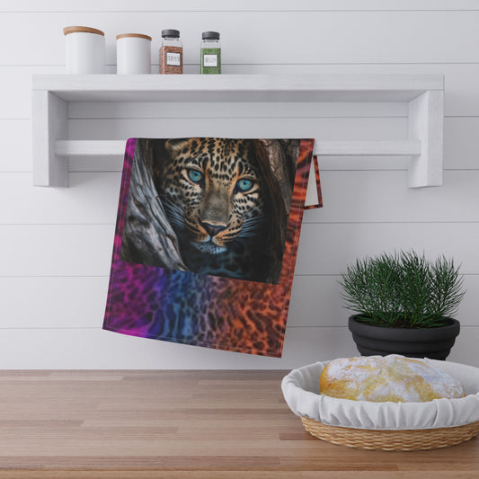 Vibrant Leopard & Animal Print Tea Towels, Colorful Kitchen Decor, Animal Print Towels, Unique Gift for Animal Lovers, Boho Home Accessories