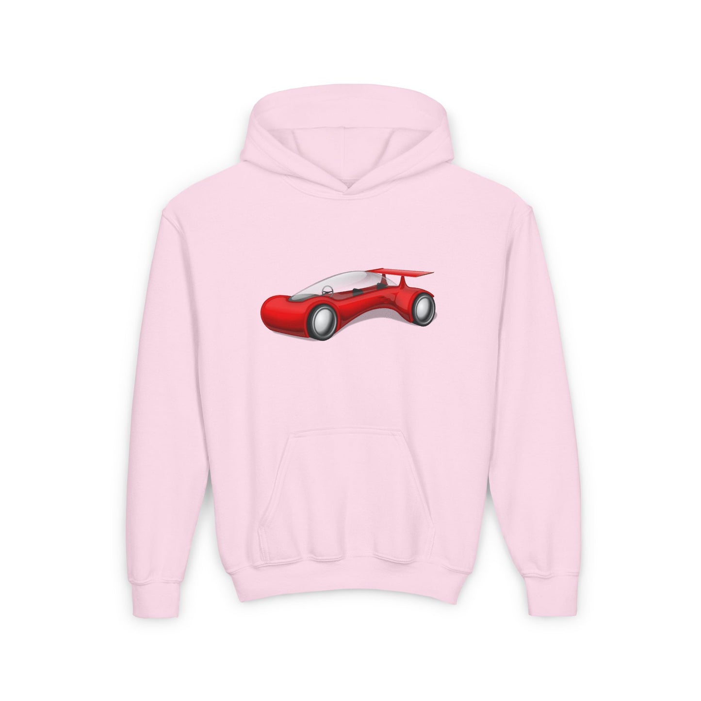 Sudadera con capucha de mezcla pesada para jóvenes 