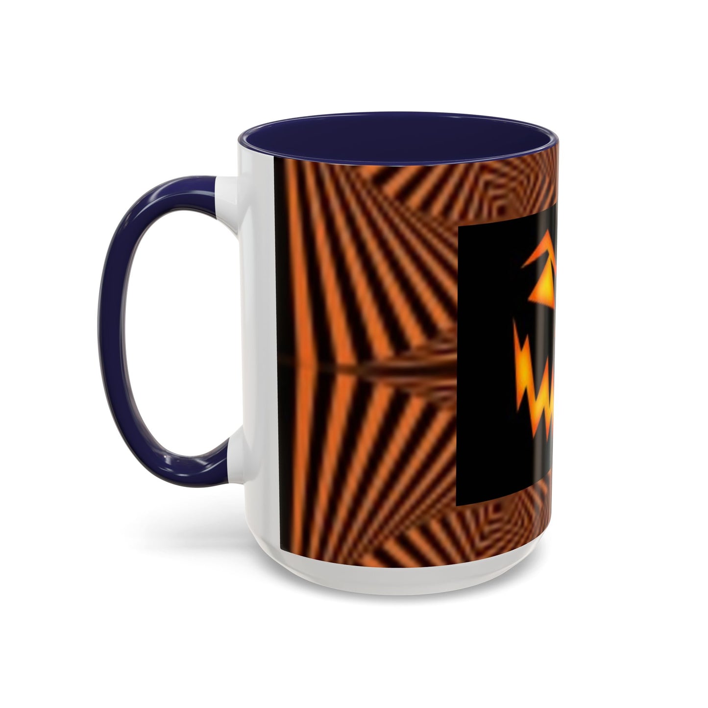Scary Face Accent Coffee Mug ( 11oz & 15oz) Halloween I Love This Mug!