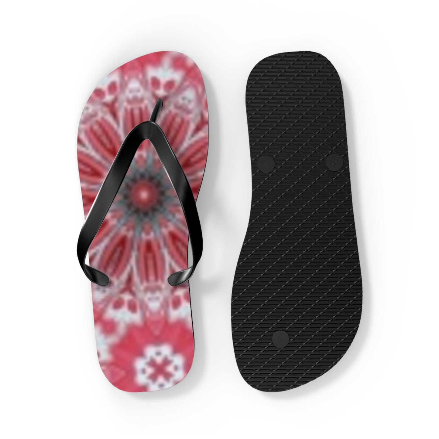 Flip Flops Pink Flowers