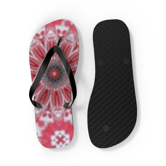 Flip Flops Pink Flowers