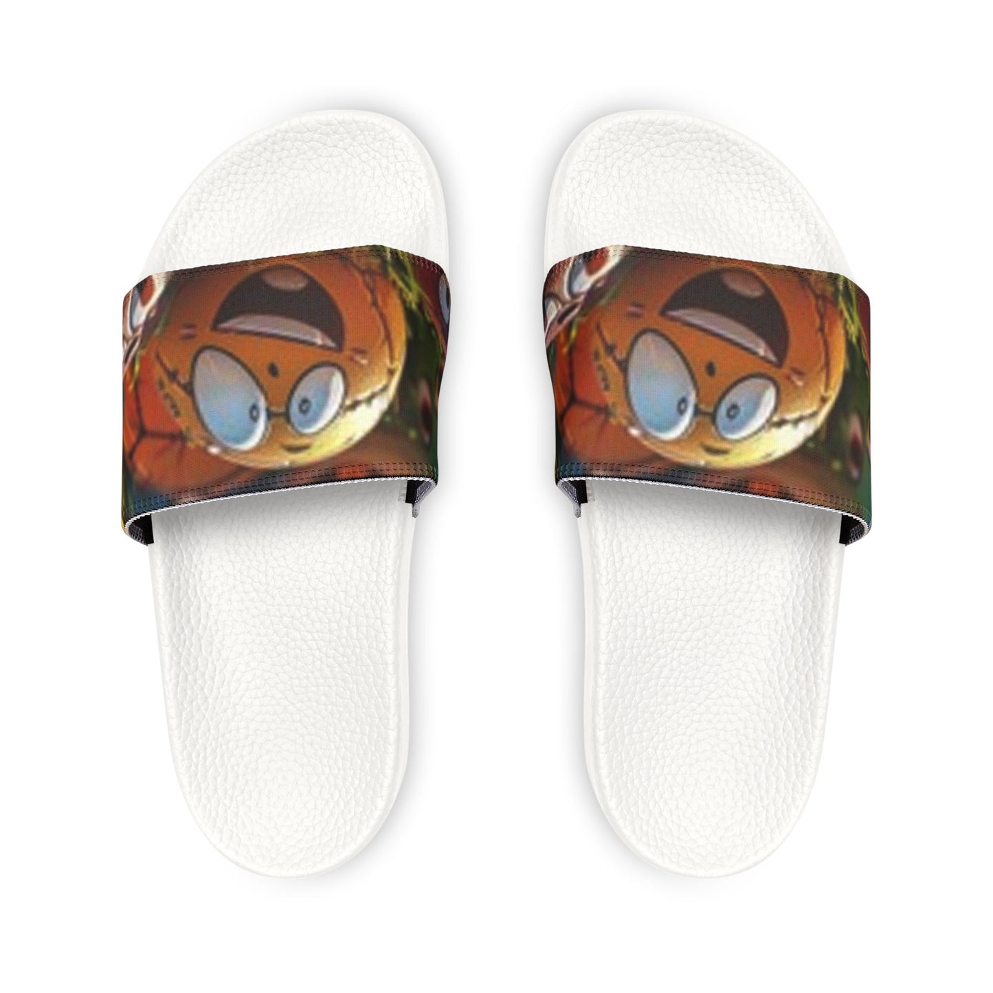 Men's Sandals Happy Face Large Eyes