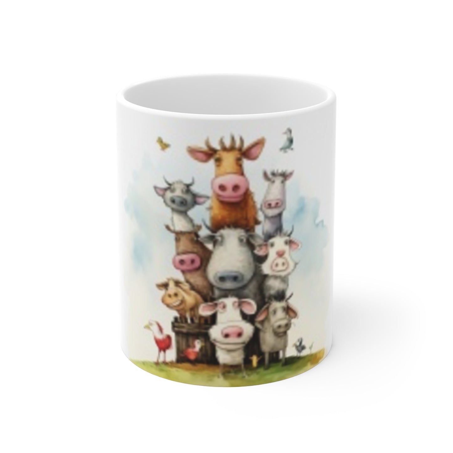 Mug 11oz Animals