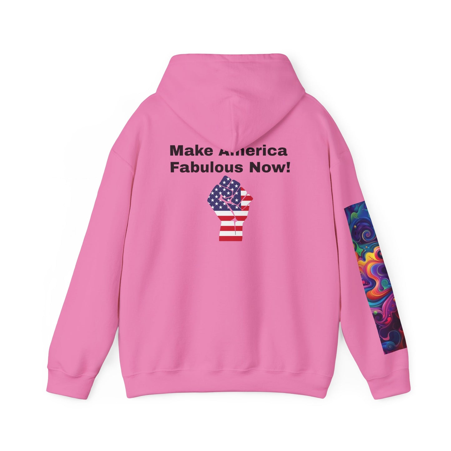 Sweat à capuche - Rendez l'Amérique fabuleuse maintenant ! 