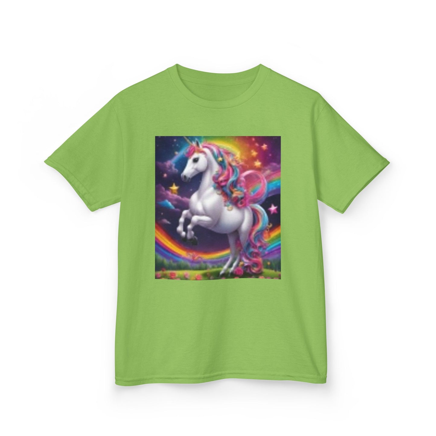 Dreamy Unicorn Kids T-shirt | Fantastical Rainbow Shirt, Magical Gift for Kids, Girls' T-Shirt, Fun Playwear, Birthday Gift