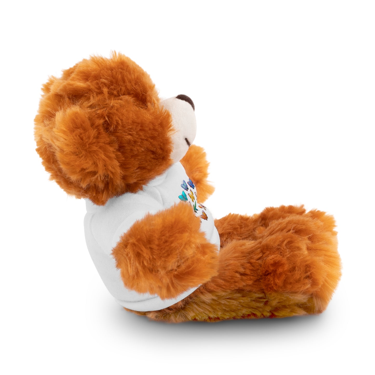 Teddy Bear with T-shirt Butterflies