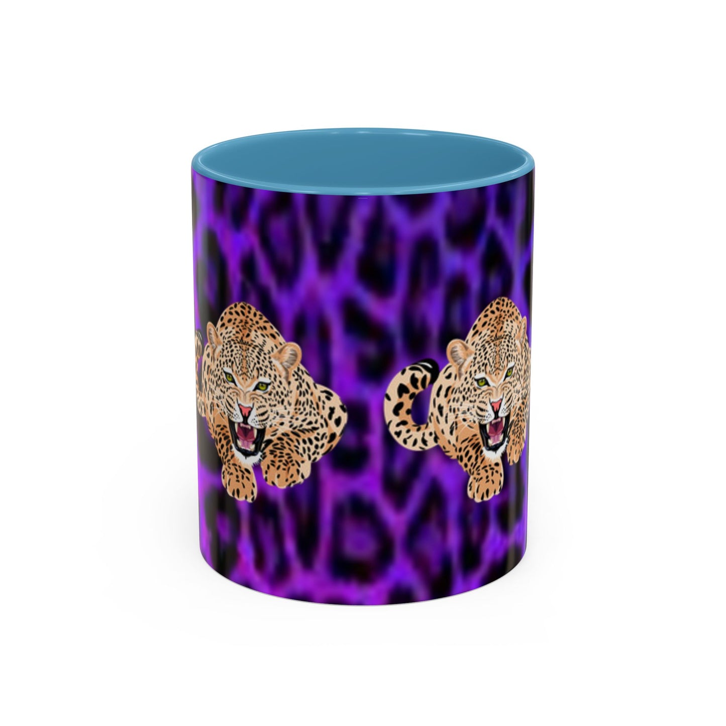Fierce Leopard Accent Coffee Mug - 11oz & 15oz