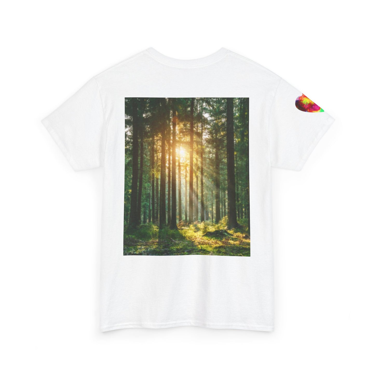 Alligator & Wilderness & Heart T-shirt Hunters Hikers Traveling Camping