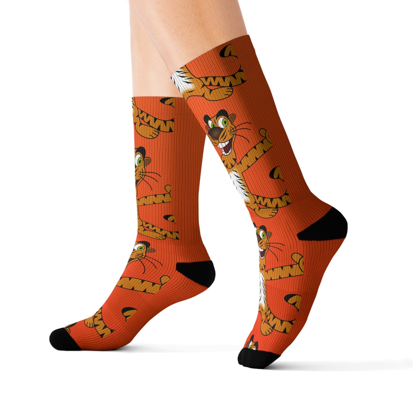 Tiger Socks with Colorful Design - Perfect for Everyday Wear