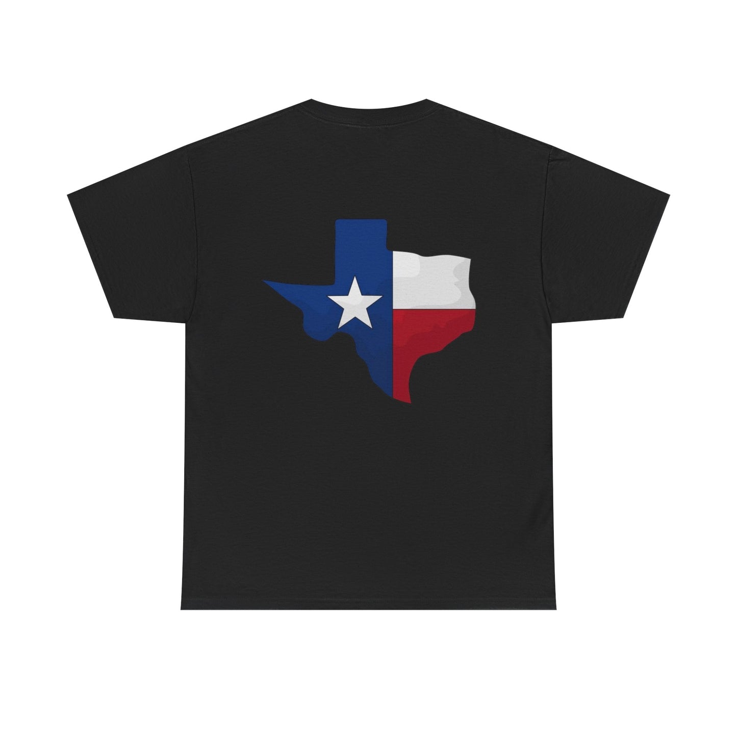 T-shirt unisexe en coton épais Texas Rodeo - Motif squelette 