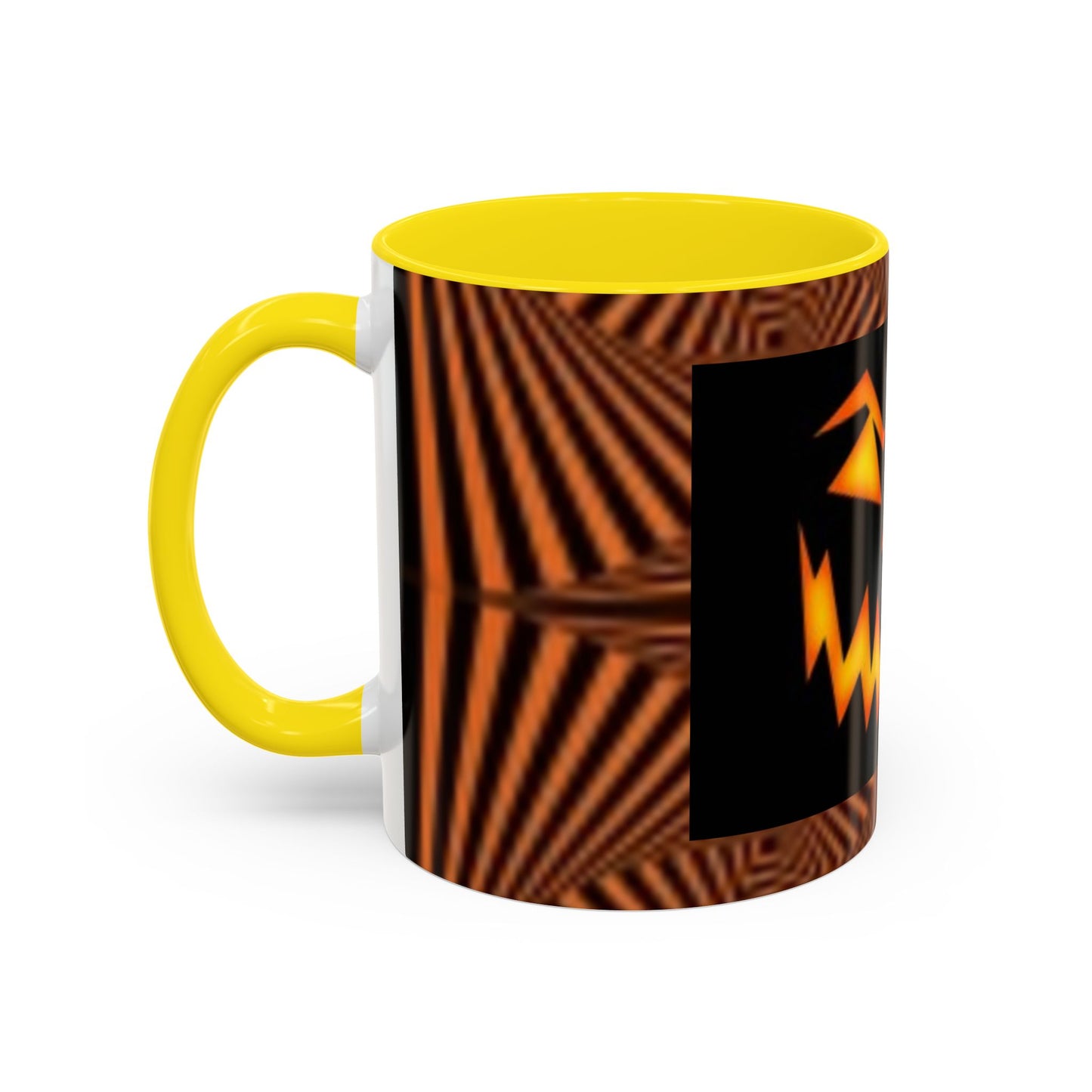 Scary Face Accent Coffee Mug ( 11oz & 15oz) Halloween I Love This Mug!