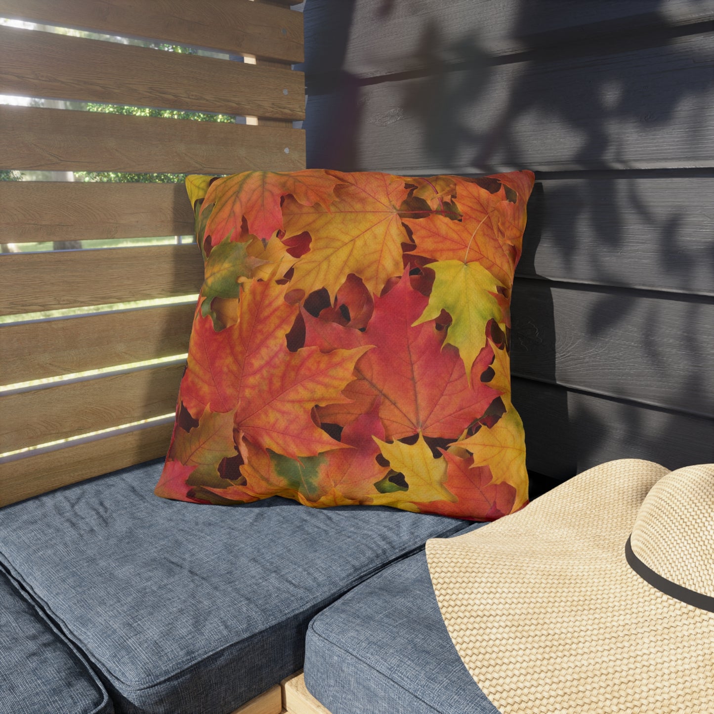 Outdoor Pillows Autumn Leaves