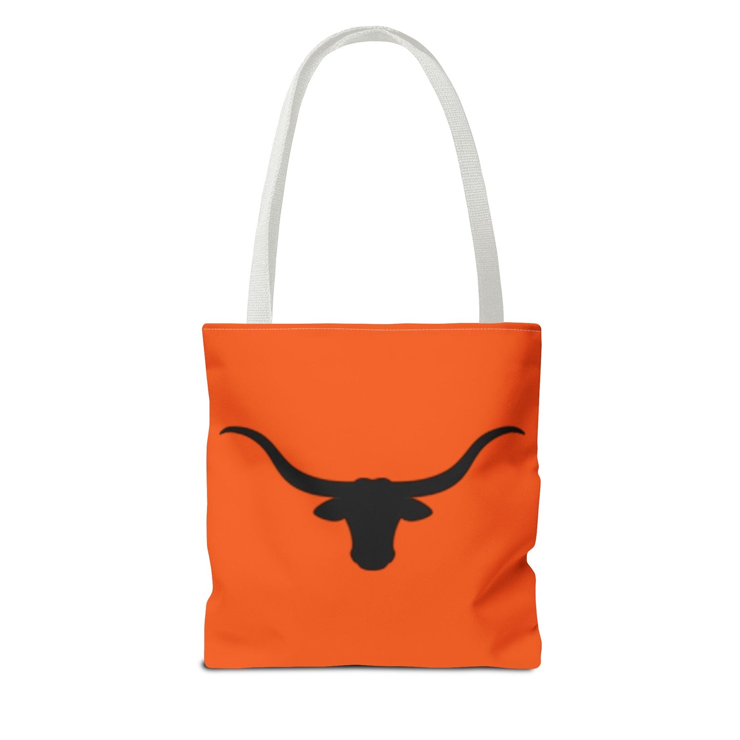 Texas Longhorn Tote Bag - Bold Orange Design for Fans