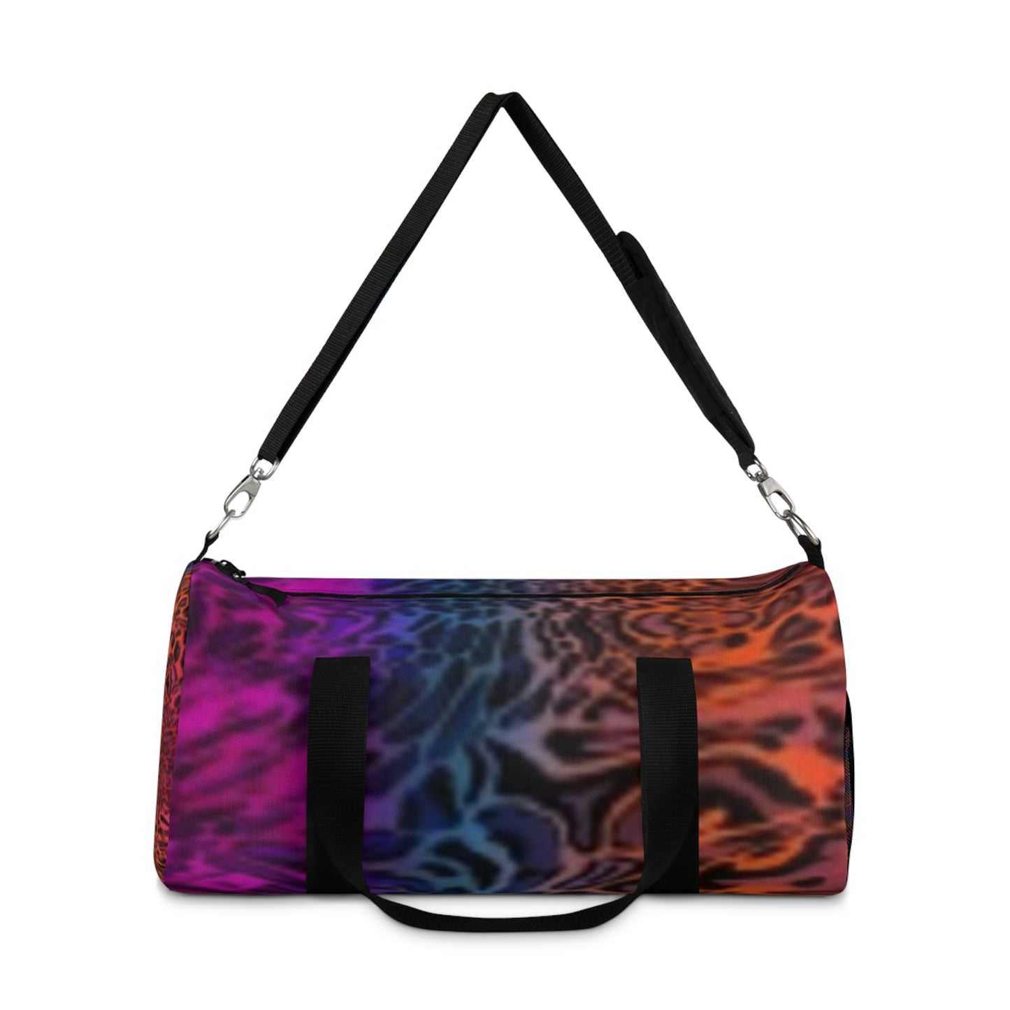Vibrant Animal Print Duffel Bag for Travel, Gym, Weekend Getaways, Colorful Sports Bag, Stylish Workout Carryall, Trendy Luggage