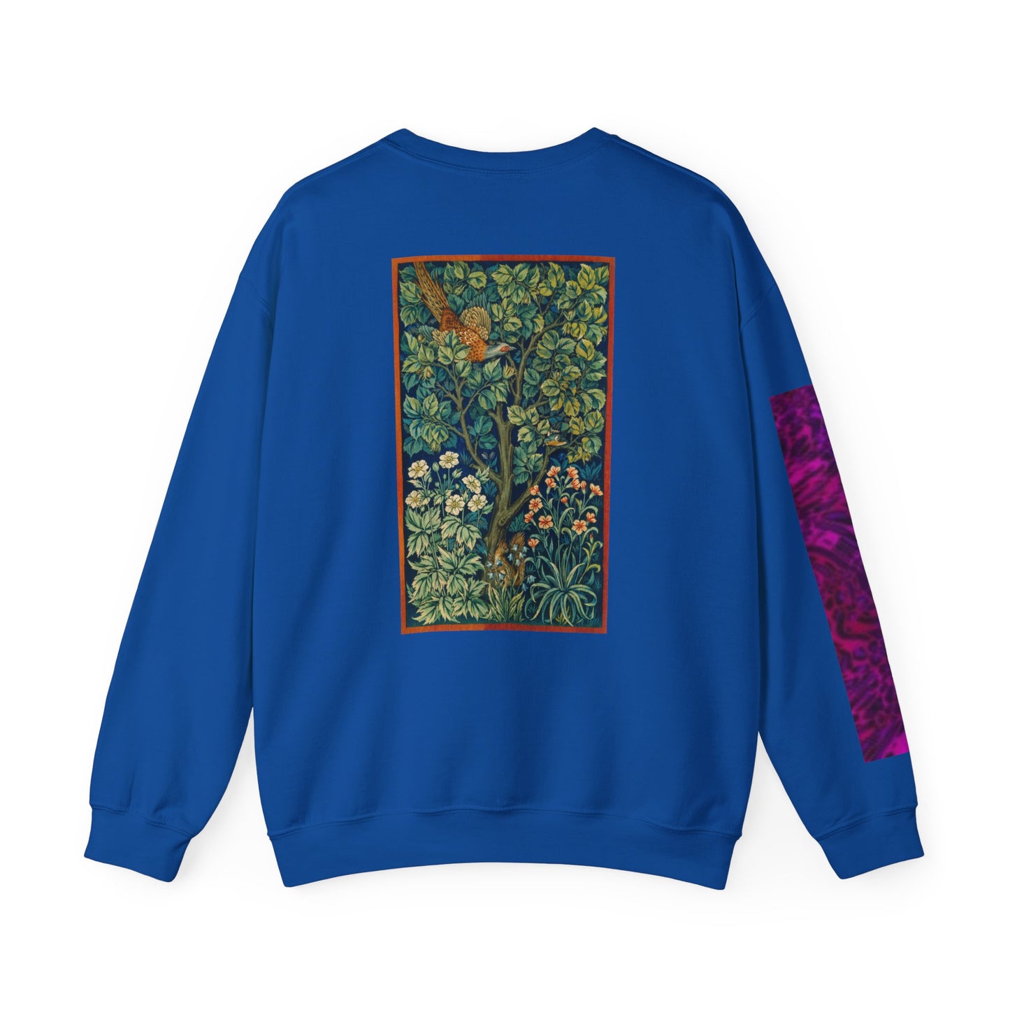 Sweat-shirt ras du cou unisexe artistique - Motifs floraux et naturels 